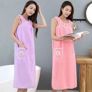 2 in 1 Towel 100*130cm Bathrobe It Can Be Used As A And Coat. Material: Coral Velvet No Lint Model:z
