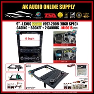 Lexus GS300 1997-2005 ( high spec ) Android player 9" Casing + Socket With Canbus - M10016