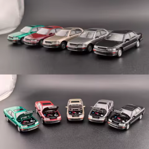 FineWorks 1/64 Original LS400 Metal Frame Alloy Car Model