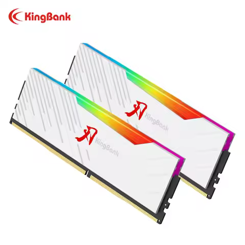 KingBank KRRW DDR4 3600MHz Dual Channel 8GBx2 / 16GBx2 UDIMM RGB Memory Overclocking Computer RAM fo