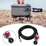 Burners Propane Regulator High Pressure Propane Regulator High Pressure Adjustable Propane Regulator for Gas Burner Cooker Turkey Fryer with U.s Propane Tanks for Qcc-1