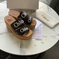 Chloe Cross Cross Cross Braided Letter Roman Slippers Women's Shoes 0691