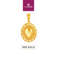 HABIB 999/24K Yellow Gold Pendant 9GP00970425