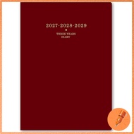 NOLTY 2027 A5 Memory Multi-Year Diary Planner with 3 or 5 Year Journal Options, January Start
