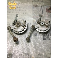 Honda Super Cub Presscub 50 JDM Front Drum Set Bracket Import Japan