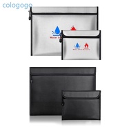 COLO Fireproof Waterproof Money Bag with  Document Bag Money Bag