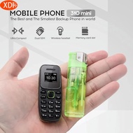 COD Telefon Bimbit Kecil BM310 Mini Mobile Phone Dual Sim FM Radio 2G GSM Unlocked Phone 0.66 inch S