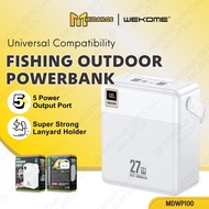 WEKOME Fishing Outdoor Powerbank Portable Fast Charging Large 100000mah Power Bank Capacity MDWP100