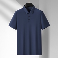 เสื้อยืดแขนสั้นสำหรับผู้ชายเสื้อโปโลสำหรับฤดูร้อนเสื้อยืด5XL 6XL ผ้าบางขนาดใหญ่พิเศษ7XL ขนาดพิเศษ8XL