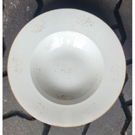 Ceramic Plate For Deep Pasta Size 29cm (11.5 Inches) Depth 2.2 Inches