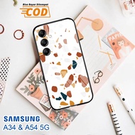 Softcase Glass Kaca SAMSUNG A34 & SAMSUNG A54 (5G) - Case Handphone SAMSUNG A34 & SAMSUNG A54 (5G) [