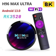 H96 MAX RK3528 TV Box 2023 Latest System Android 13 2.4G 5G Dual Wifi6 BT5.0 8K HDR 4K Media Player 4GB 32GB Smart TV Receiver GXQN Q9PW