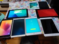 大量Samsung平板電腦有wifi版也有4G電話上網版有筆，P350, T705, T383,Galaxy Tab Awith s pen 有sony Xperia,也有ipad mini 2,