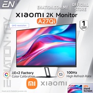 [MY Set] Xiaomi 2K Monitor A27Qi | 27" 2K QHD IPS Panel | 100Hz Refresh Rate 178 Wide Viewing Angle
