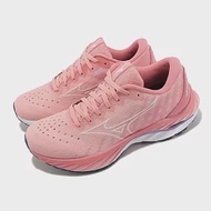 Mizuno 慢跑鞋 Wave Inspire 19 SSW 女鞋 粉紅 白 避震 美津濃 J1GD2313-24