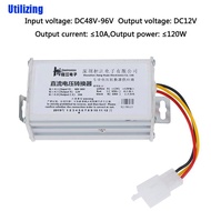 UTZN Dc 48V-96V To 12V-10A 120W Converter Adapter For Electric Car  Ark