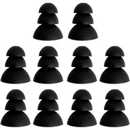 Pengganti Eartips Triple Flange untuk Elign & Shure & Etymotic |   Serasi dengan Elgin Discord Gen 3