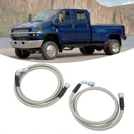 henlai-my CFTGIW Transmission Cooler Hose Metal Cooling Lines Fitting Kit for TH350 700R4 TH400 4L80