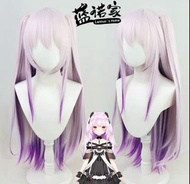全新 cosplay 紫色粉紅色 假髮 wig 藍諾家 vtuber hololive潤羽露西婭
