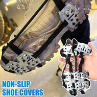 ISTANU Ice Gripper Spike, Anti-Slip Spike Ice Claw,  Universal 7/10 Teeth Shoe Covers Winter Outdoor