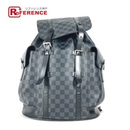 LOUIS VUITTON TR4119 Damier 石墨 Christopher 中型雙肩包