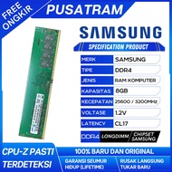 Ram PC SAMSUNG DDR4 8GB 25600/3200mhz ORI RAM NB DDR4 8GB 3200mhz