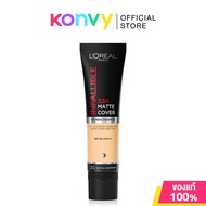 Loreal Paris Infallible 32H Matte Cover SPF25 PA+++ Foundation g # ลอรีอัล ปารีส รองพื้นเนื้อแมทที่ต