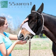 AARON1 Equine Fly Mask, Adjustable Comfort Face Cover, Quick-Dry Mesh for Horse Care