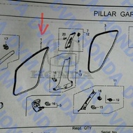 Front Cabin Rubber (Balloon) OriginalKiri Hrv Ru Spare Parts