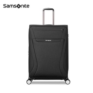 Samsonite (Samsonite) luggage trolley case fashion universal wheel soft box light male and female college students \TR7 TR7-black 20-inch boarding with side pockets