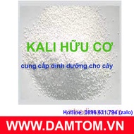 Phân bón lá siêu kali Hữu Cơ- Kali Cacbonat (K2CO3 - Kali hữu cơ) K2O = 68% (gói 1kg)