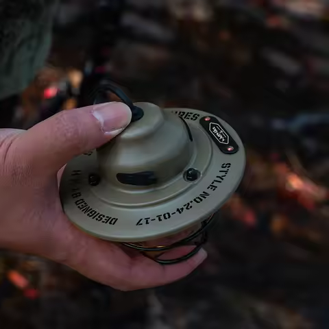 LED Camping Lantern Dimming Emergency Lamp 4 Light Modes Retro Camping Light Multifunction IPX4 Wate