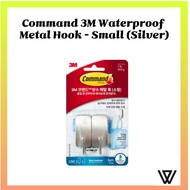 Command 3M Waterproof Metal Hook – Small (Silver)
