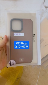 Chính hãng nguyên hộp-Ốp da chống sốc Spigen Cyrill Lether Brick cho Ip 12 Pro/ 12 Pro Max và Ip 13