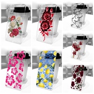 For Samsung Galaxy A07 4G 5G Case SM-A075F SM-A075B New Fashion Flower Soft Transparent Silicone Pho