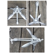 Kayak Inflatable Fishing Boat Paddle Board Special Boat Anchor Folding Anchor Carbon Steel Lotus Anc