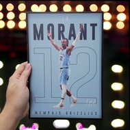 ️ Ja Morant's Poster - NBA Wall Decal Painting - Decorative Basketball Painting