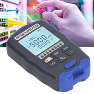 Zoomfashion Fiber Optic Power Meter  3.7V Lithium Battery Optical Wire Tester ‑50‑+26dBm Auto Shutdo
