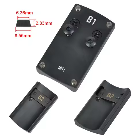 Red Dot Scope Mount Base For GK Berett S&W M&P HK USP 1911 P226 Springfield XD Optics Sight Mount Pl