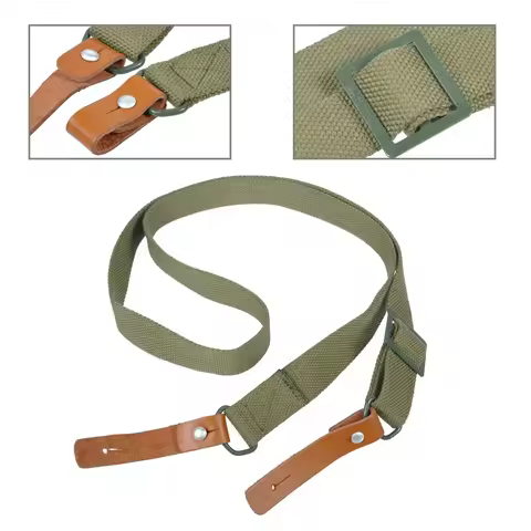Tactical Adjustable Gun Sling Shoulder Strap Two Point AK47 Rifle Straps Airsoft Outdoor CS Games Hu