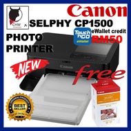 CANON SELPHY CP1500 WIRELESS PRINTER PHOTO PRINTER TnGO REDEEM RM50