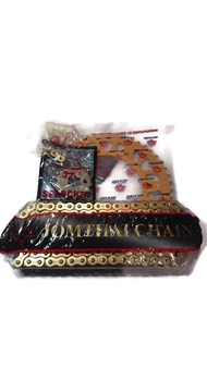 ชุดโซ่สเตอร์ทอง R15-New(2017)MT-15 เบอร์ 14T/48T โซ่X-ring 428HX-GG 132SL  ยี่ห้อ JOMTHAI ASAHI