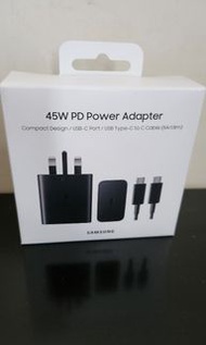 全新未開封 SAMSUNG 45W PD Power Adapter 充電