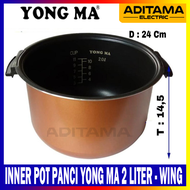 PANCI MAGIC COM YONGMA 2 LITER/ INNER POT RICE COOKER YONG MA 2L