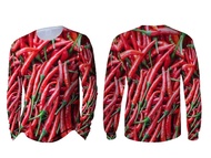 Kaos Jersey Full Print Cabe Rawit Merah