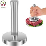 Meat Pounder Flattener Food Grade Stainless Steel Kitchen Meat Mallet Large Round Meat Mallet Tender