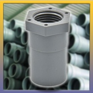 PVC GREY PIPE PT SOCKET / SAMBUNGAN LURUS BERGIGI DALAM SAMA SAIZ UNTUK PAIP PVC / PAIP PVC KELABU