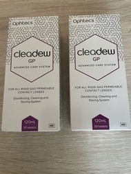Cleadew GP 硬性隱形眼鏡清潔藥水 2盒