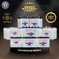 OSIMA Car Battery Bateri Kereta | NS40 NS60 NS70 DIN55 DIN66 75D23L NX120 N70 LN2 LN3 N100 | Bezza M