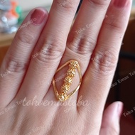 acc cincin bunga tanjung emas toba emas LM 24karat 99.9% 5Gram
